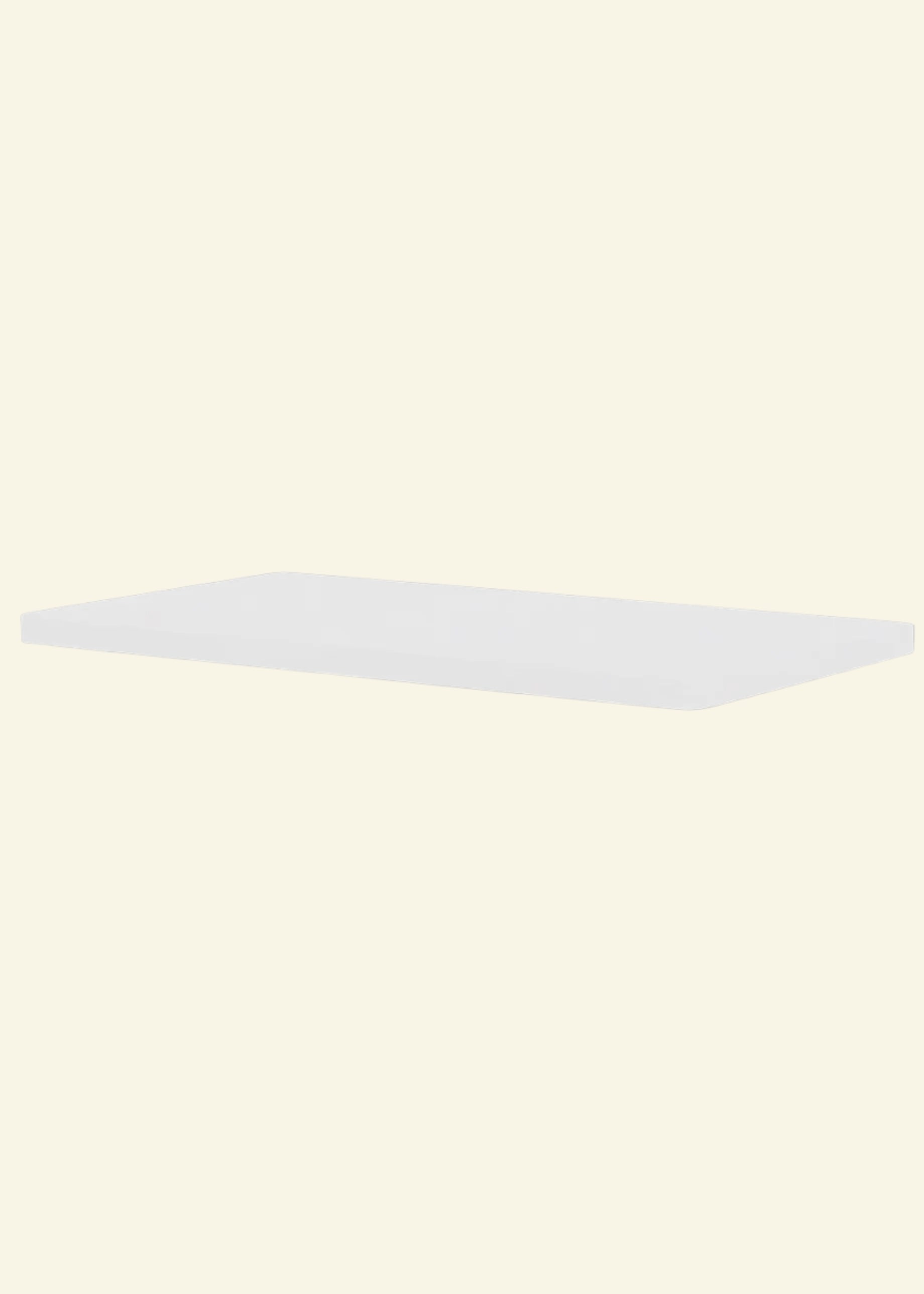 Acrylic Clear Table Top on Panton Wire Side Table