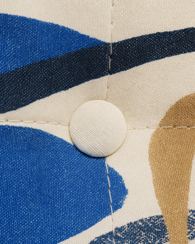 Custom graffiti Togo sofa set featuring vibrant street art design, plush velvet finish, and iconic low-profile shape.