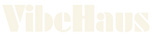 Vibehaus Logo White