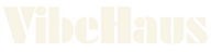 Vibehaus Logo White