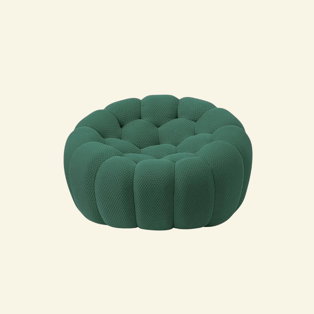 Bubble Armchair inspired by Sacha Lakic – modern 3D-knit designer chair by Vibehaus (Roche Bobois Bubble Sofa dupe)