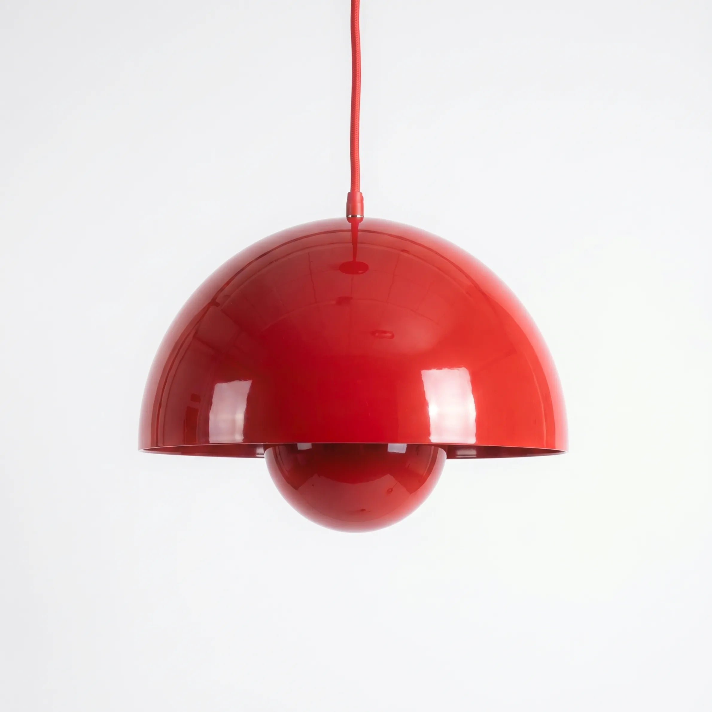 Domi Pendant Lamp, a ceiling pendant light with a soft sculptural shade for modern interiors, view 11