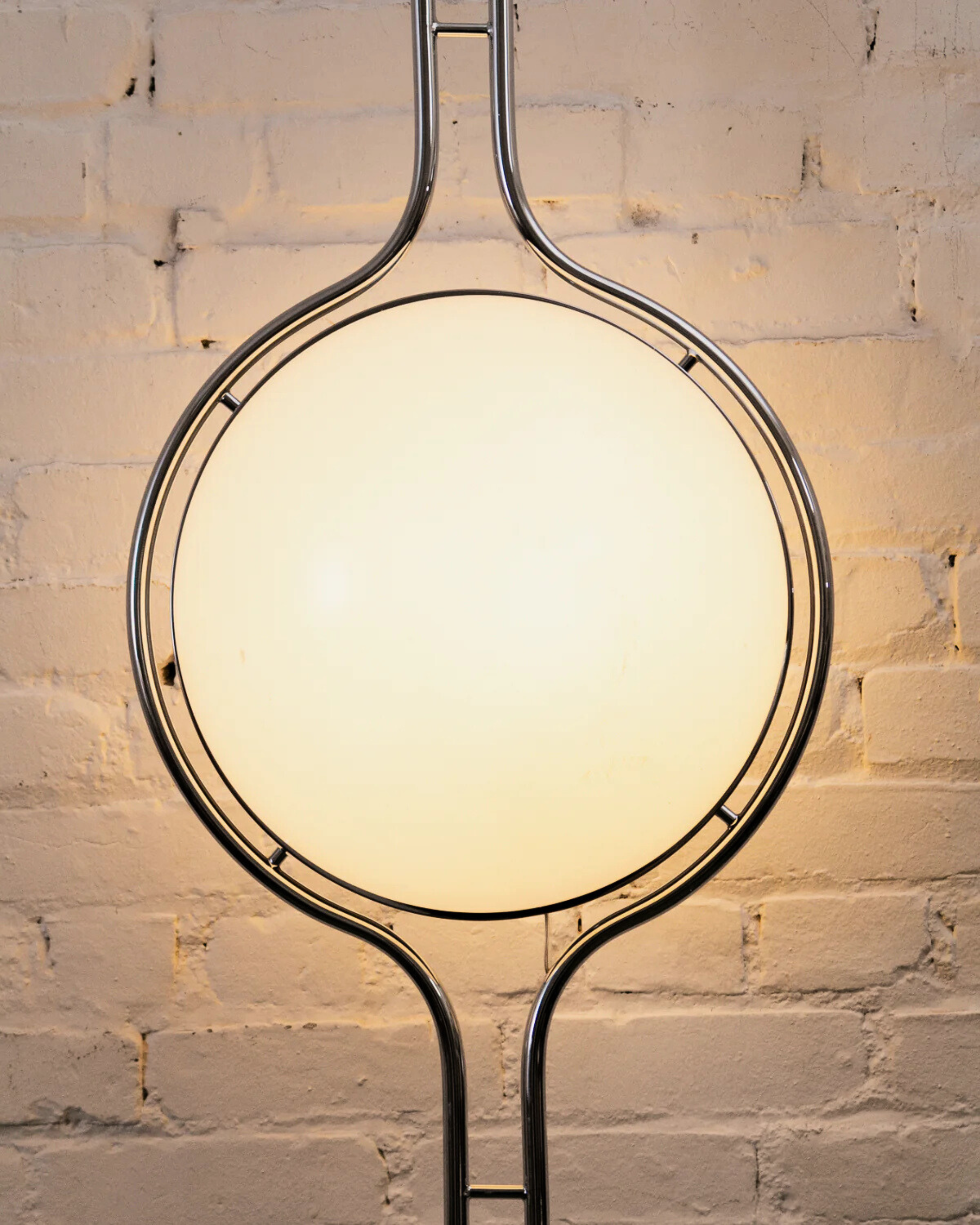 Floor to Ceiling Ball Globe Lamp Retro Lamp glowing orb