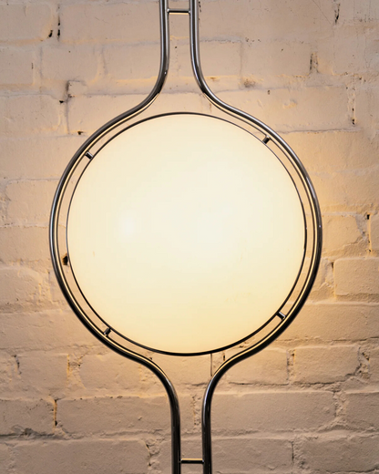 Floor to Ceiling Ball Globe Lamp Retro Lamp glowing orb