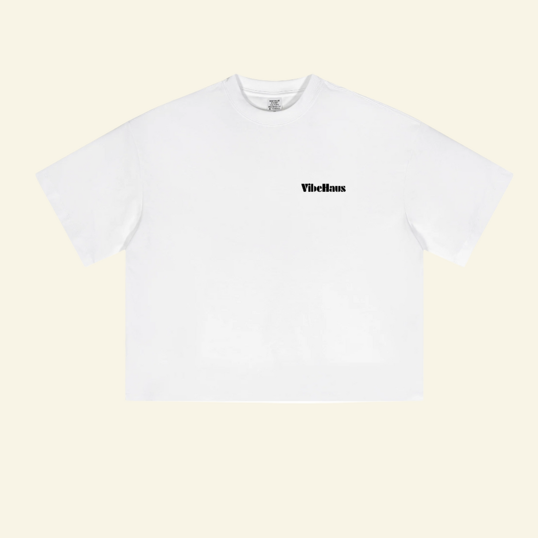 Frontprint of the togo sofa tee by vibehaus