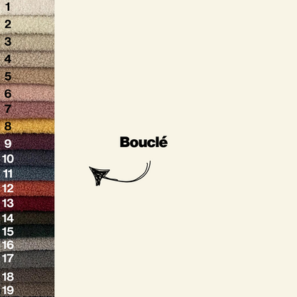 Color swatch chart with &