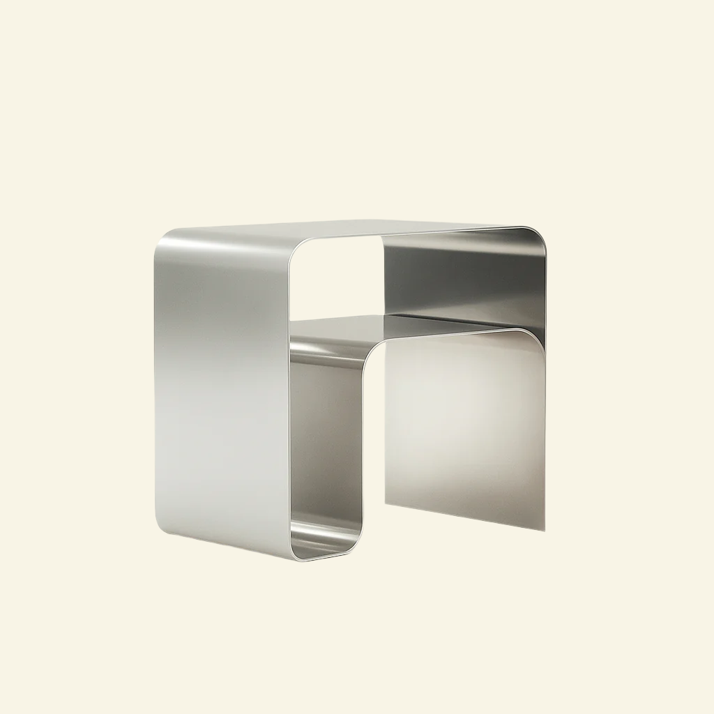 Stainless Srteel coffee table - vibehaus