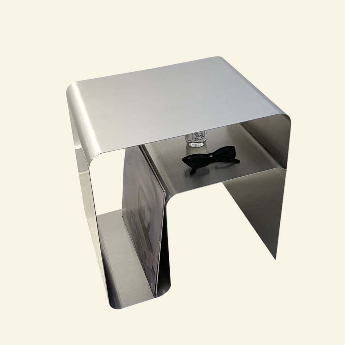 Stainless Steel Table with Wave Vibehaus