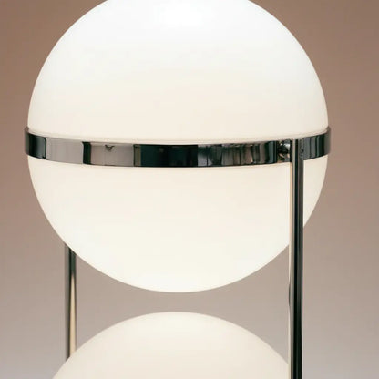 Zuru globe floor lamp dupe close up of the globe by vibehaus