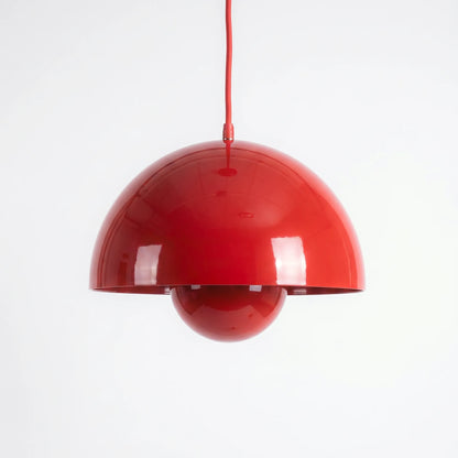 Domi Pendant Lamp, a ceiling pendant light with a soft sculptural shade for modern interiors, view 11