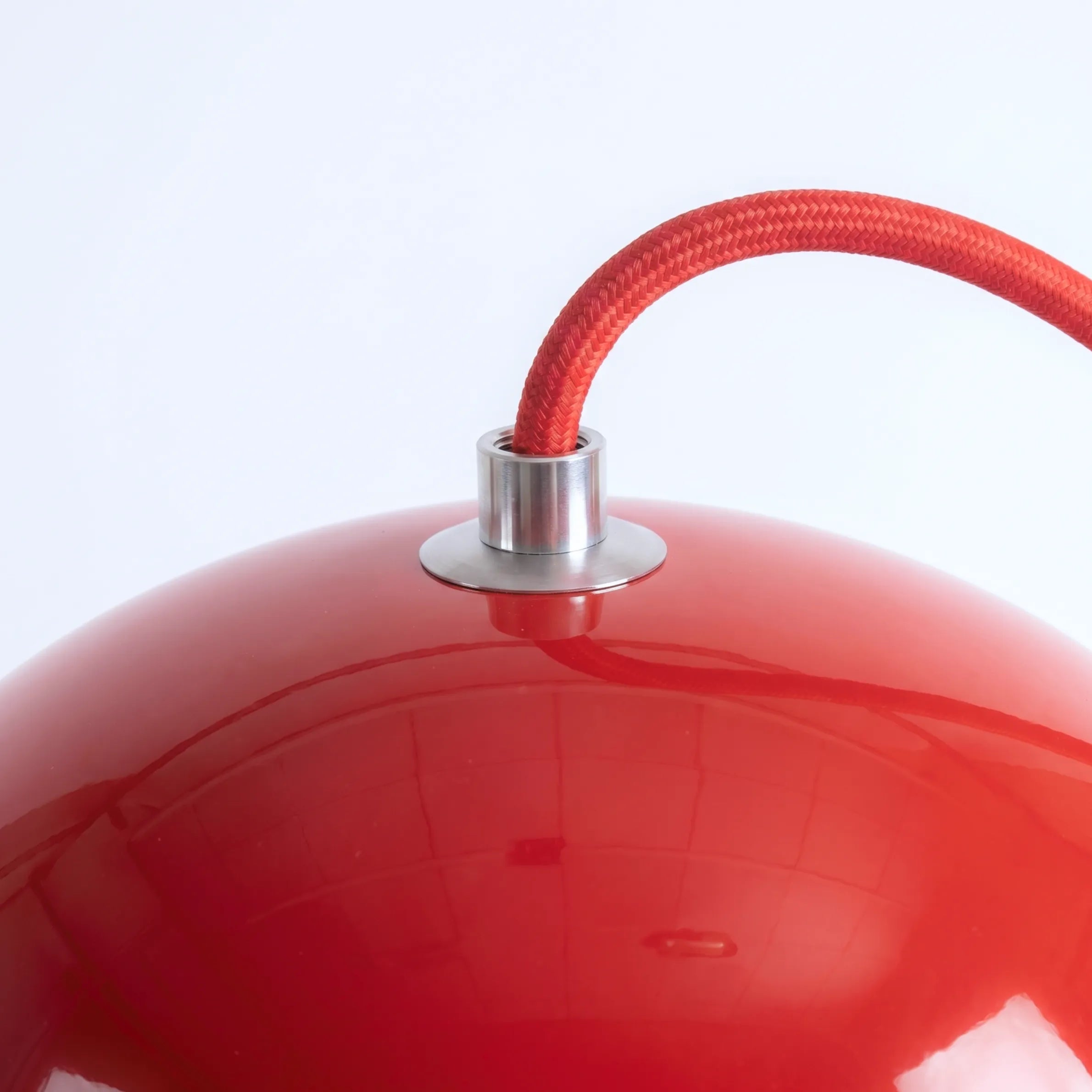 Domi Pendant Lamp, a ceiling pendant light with a soft sculptural shade for modern interiors, view 13