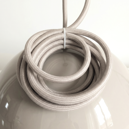 Domi Pendant Lamp, a ceiling pendant light with a soft sculptural shade for modern interiors, view 19